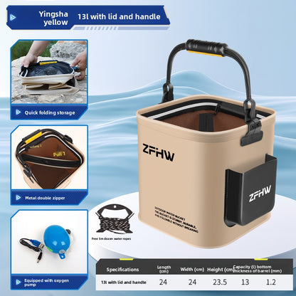fishing bucket