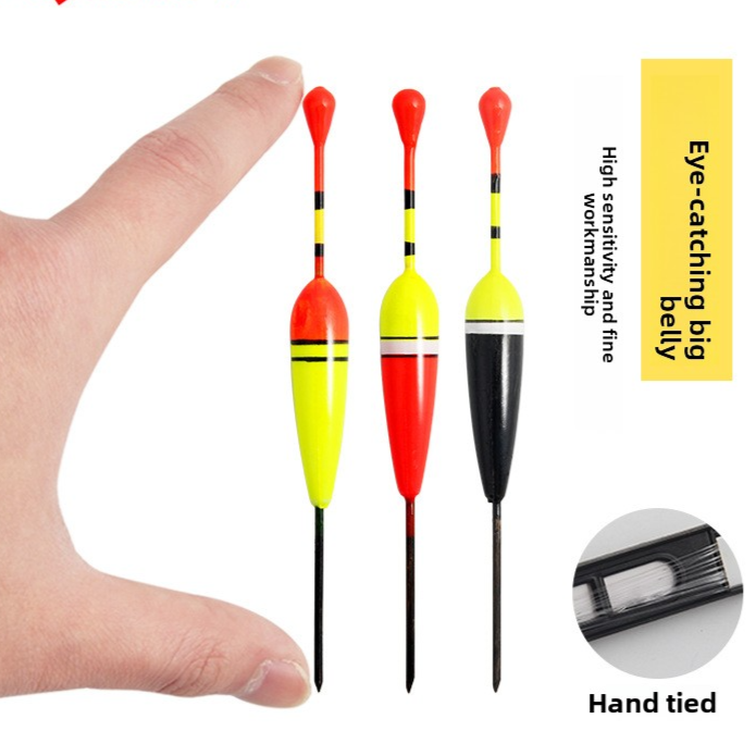 Fishing Float Set with Lead Weights and Hooks