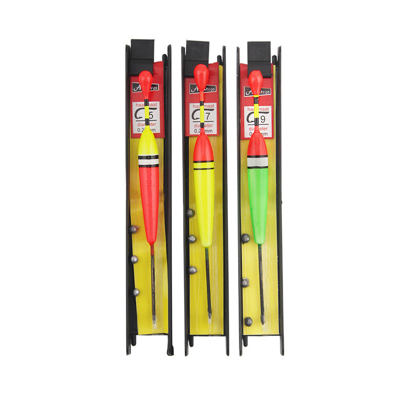 Fishing Float Set with Lead Weights and Hooks