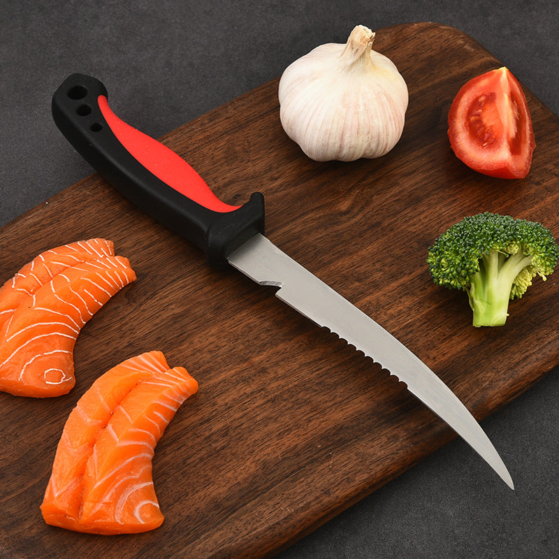 Fishing knife, outdoor fishing knife, stainless steel fish opening knife