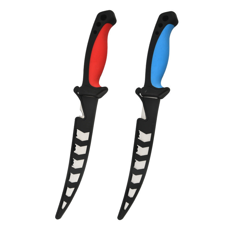 Fishing knife, outdoor fishing knife, stainless steel fish opening knife