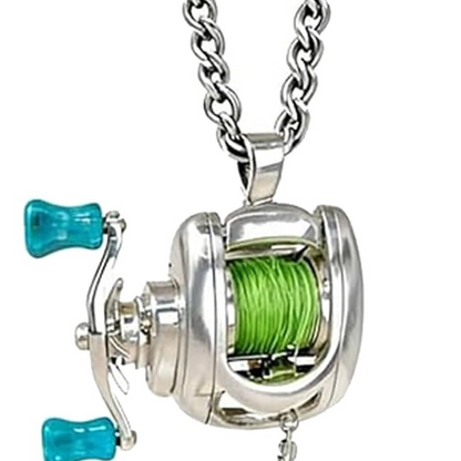 Fishing Reel Necklace