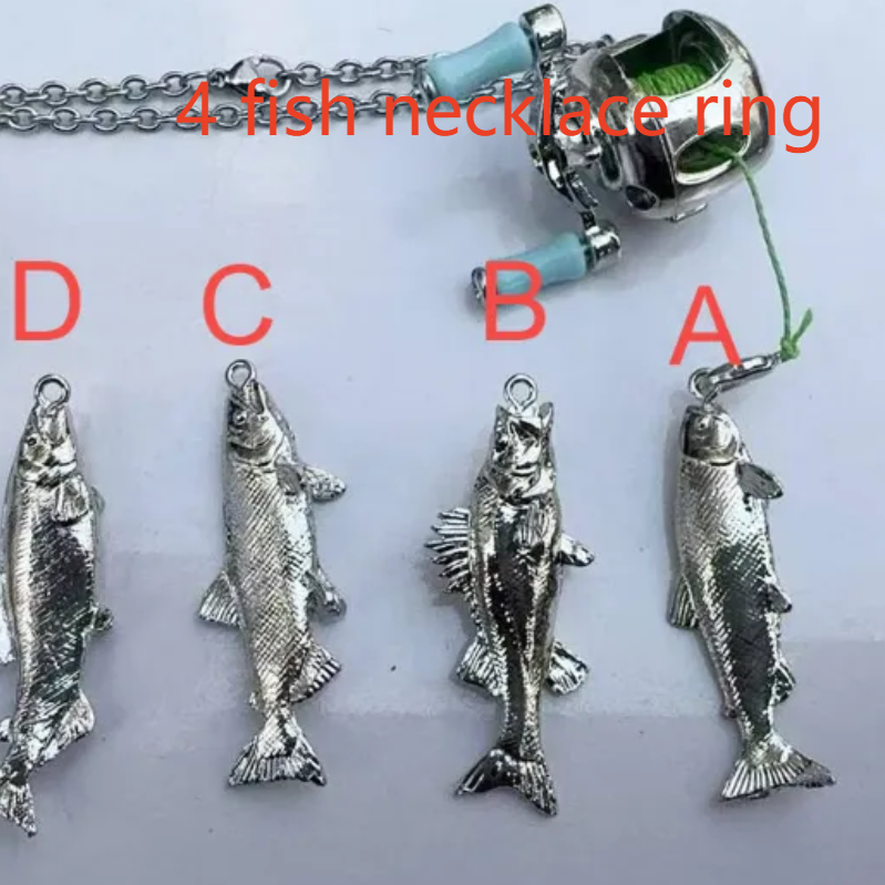 Fishing Reel Necklace