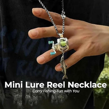 Fishing Reel Necklace