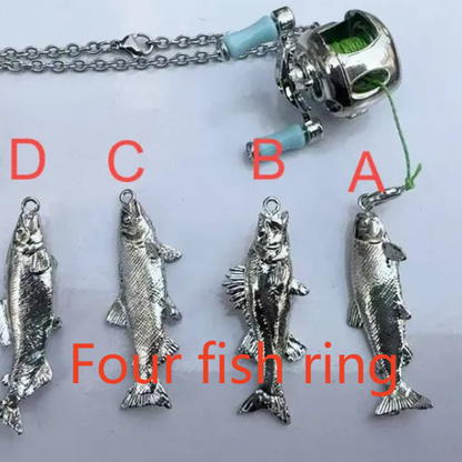 Fishing Reel Necklace