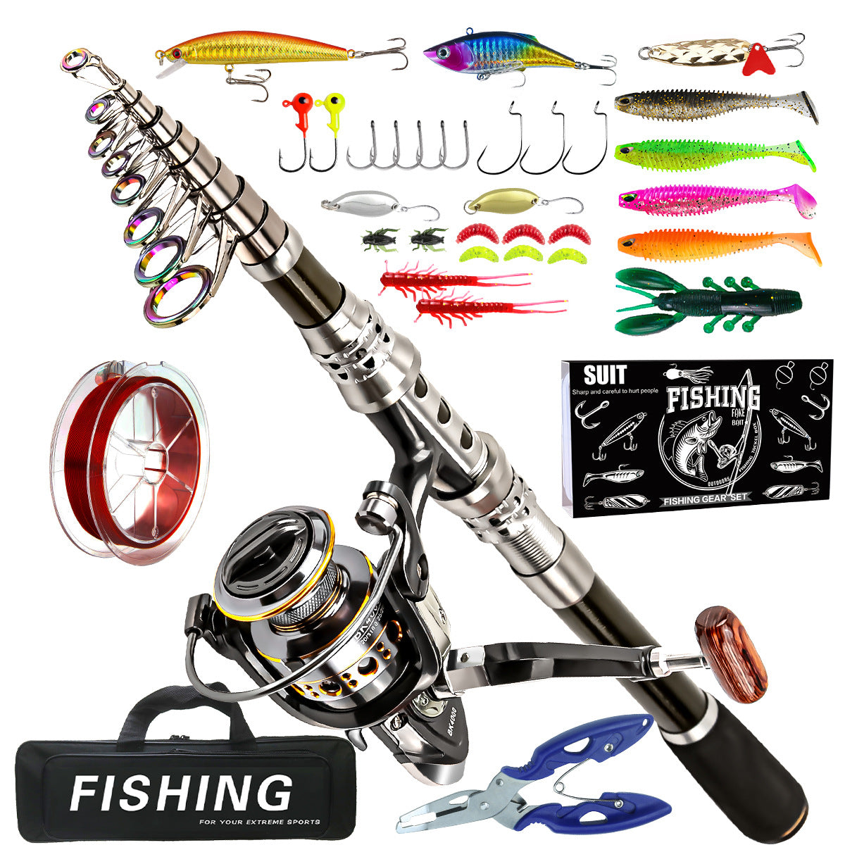 fishing rod set