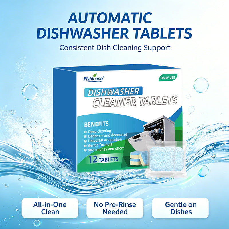 Fishleano Dishwasher Cleaning Block