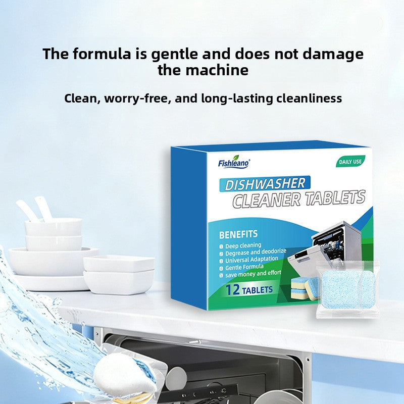 Fishleano Dishwasher Cleaning Block