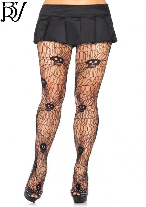 Fishnet One-Piece Stockings