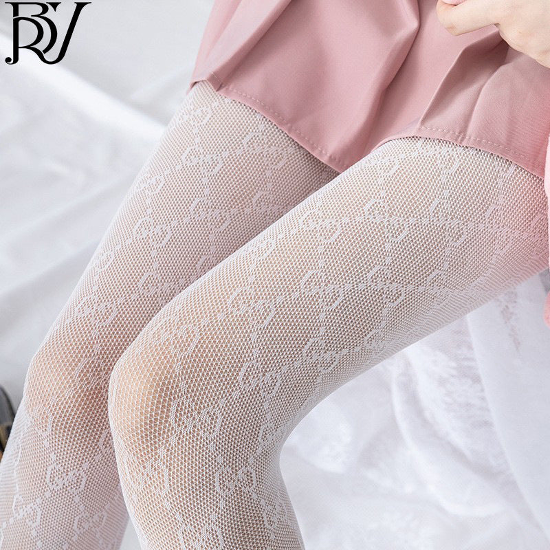 Fishnet One-Piece Stockings