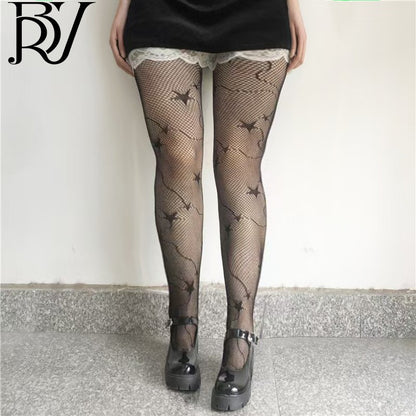 Fishnet One-Piece Stockings