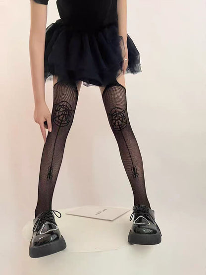 Fishnet One-Piece Stockings