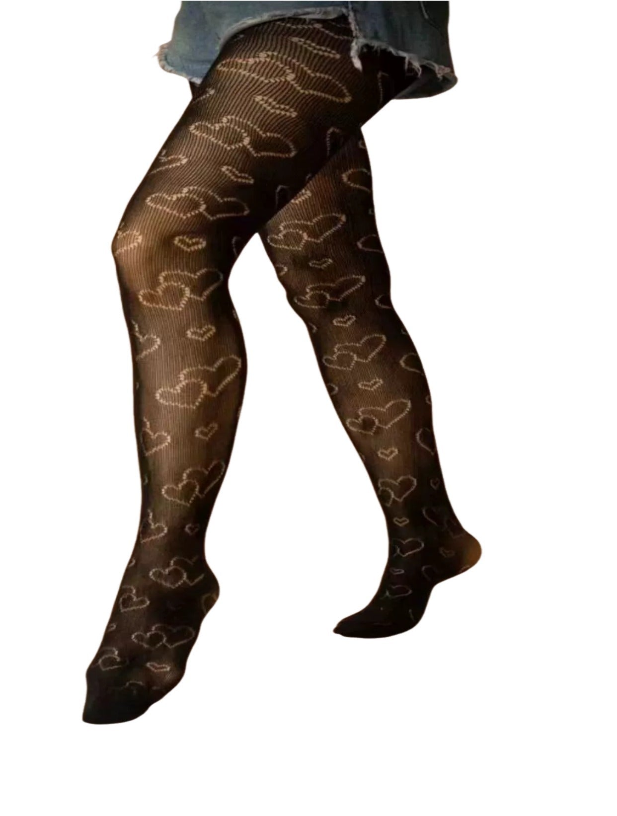 Fishnet One-Piece Stockings