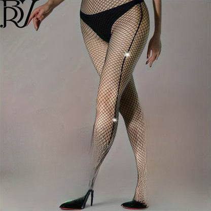 Fishnet One-Piece Stockings
