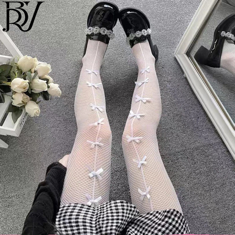 Fishnet One-Piece Stockings