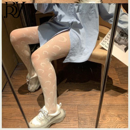 Fishnet One-Piece Stockings