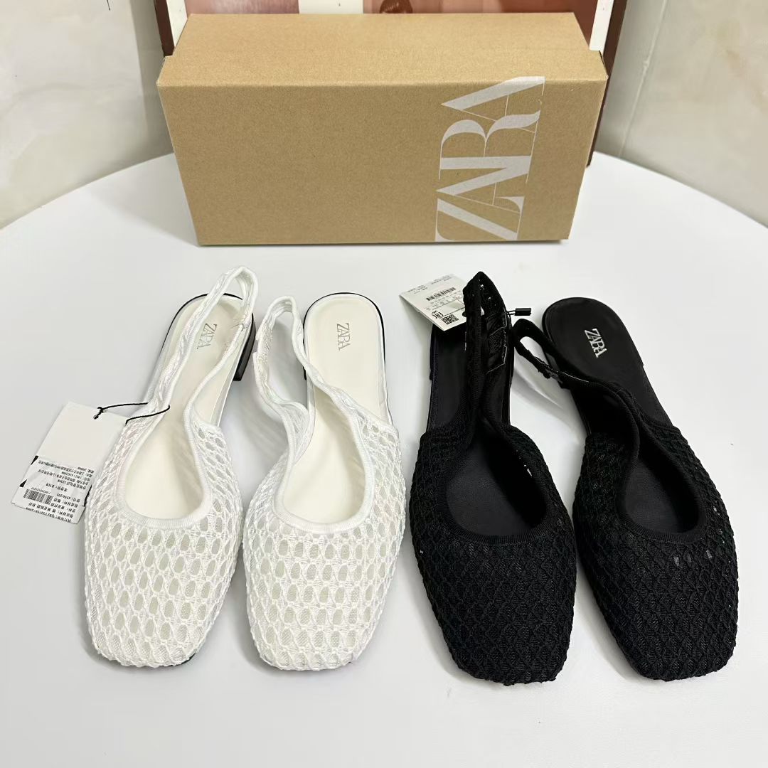 Fishnet Toe-Toe Sandals