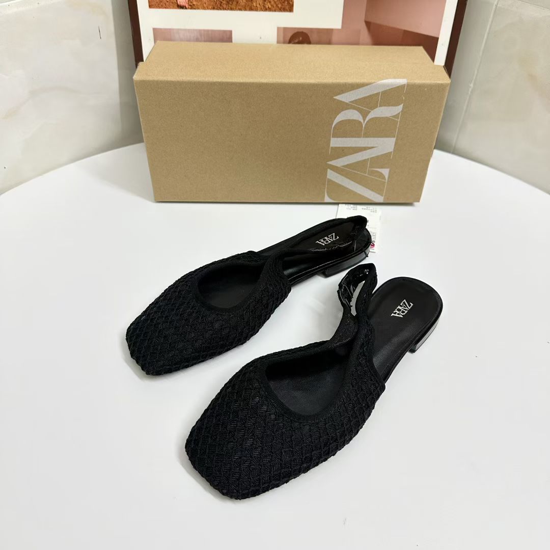 Fishnet Toe-Toe Sandals