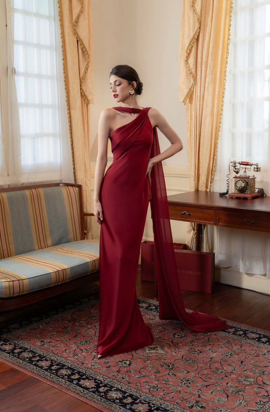 Fishtail Evening Dress