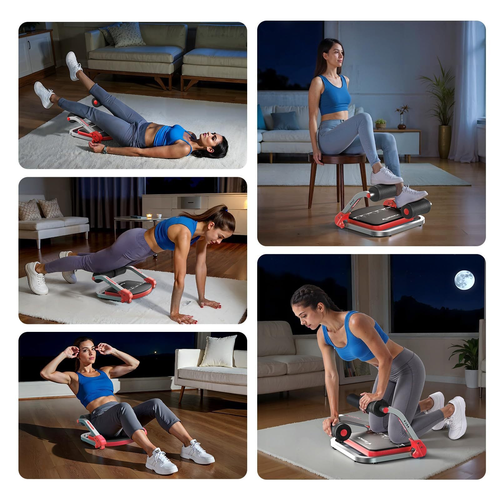 Fitness abdominal machine