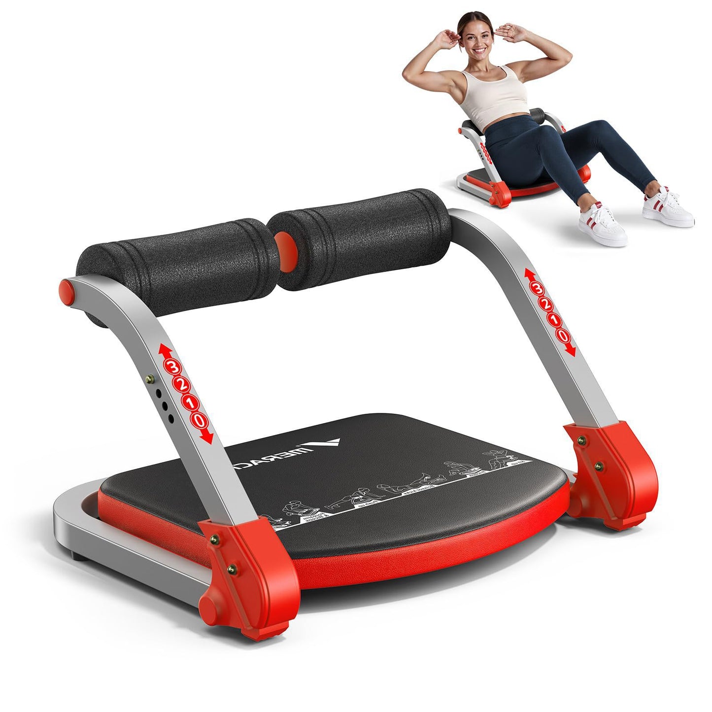 Fitness abdominal machine
