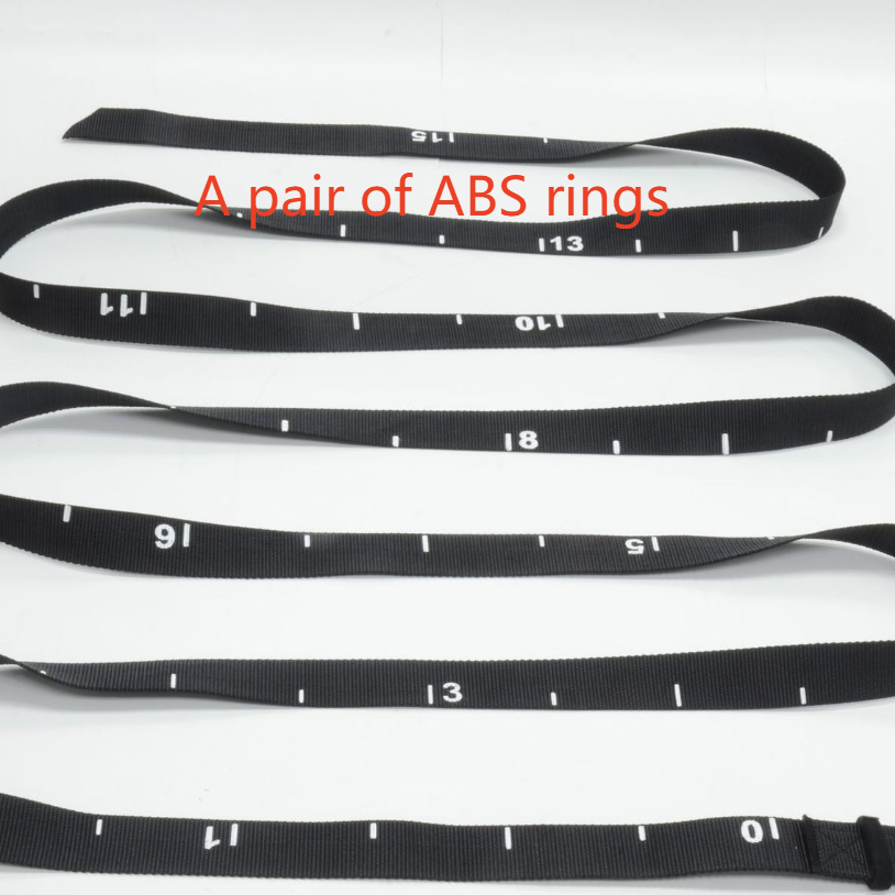 Fitness Gymnastics Rings with Adjustable Straps