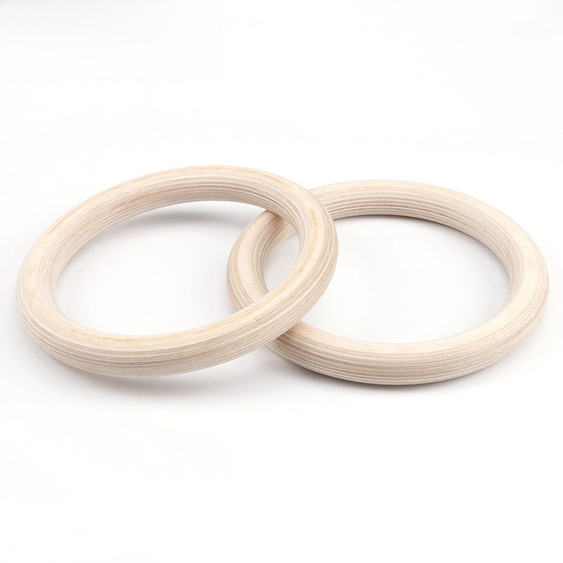 Fitness Gymnastics Rings with Adjustable Straps