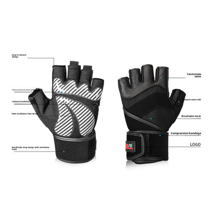 Fitness Half Finger Gloves