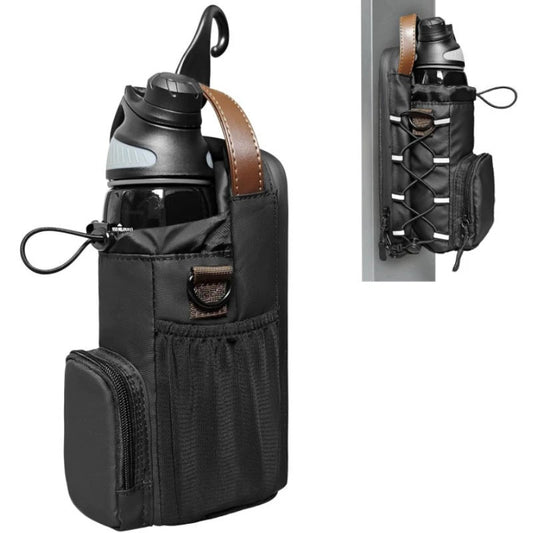 Fitness magnetic water bottle bag