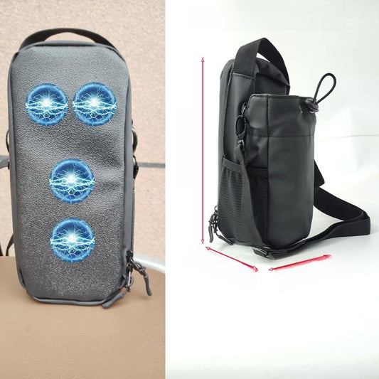 Fitness magnetic water bottle bag