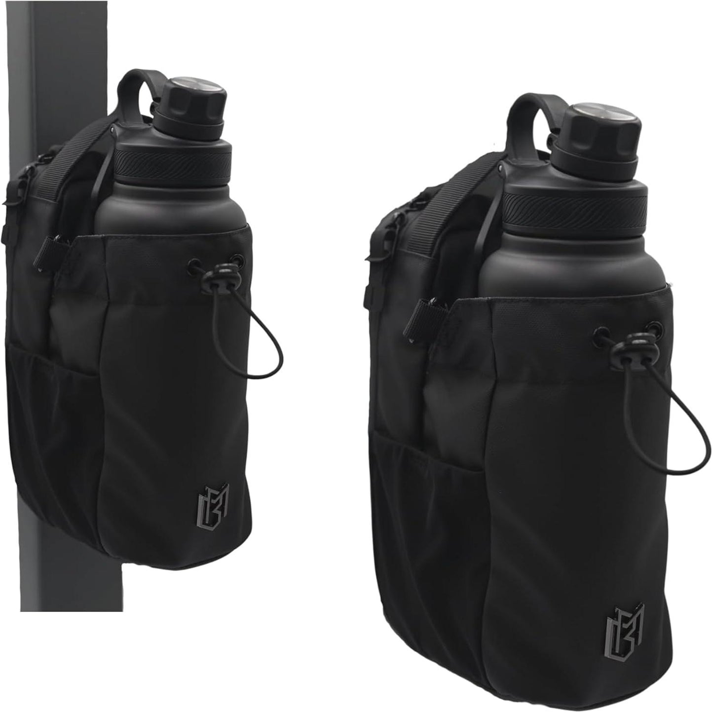 Fitness magnetic water bottle bag