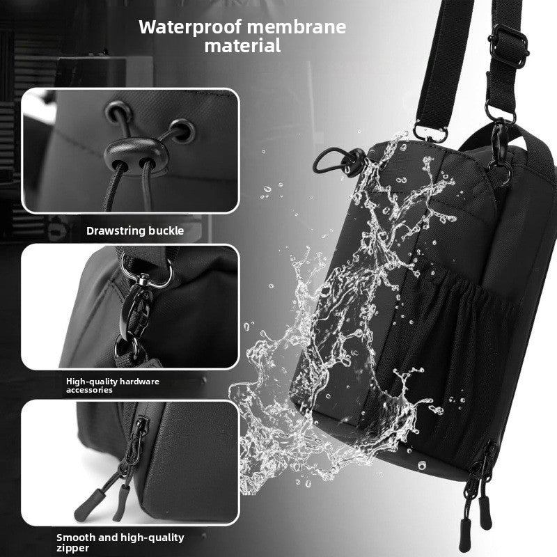 Fitness Magnetic Water Bottle Bag with Crossbody Strap