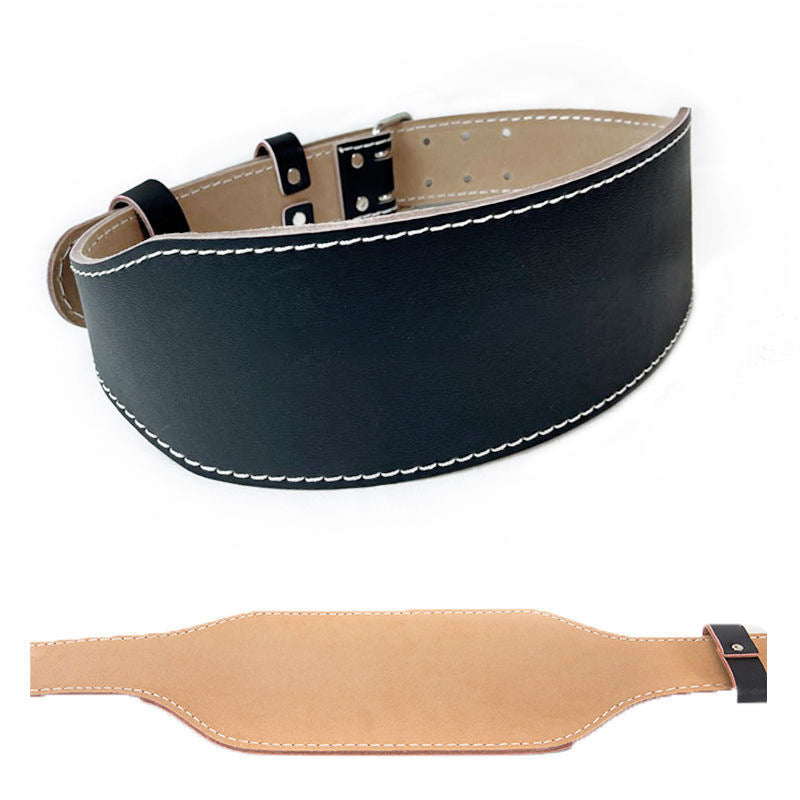 Fitness PU leather guard belt