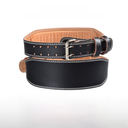 Fitness PU leather guard belt