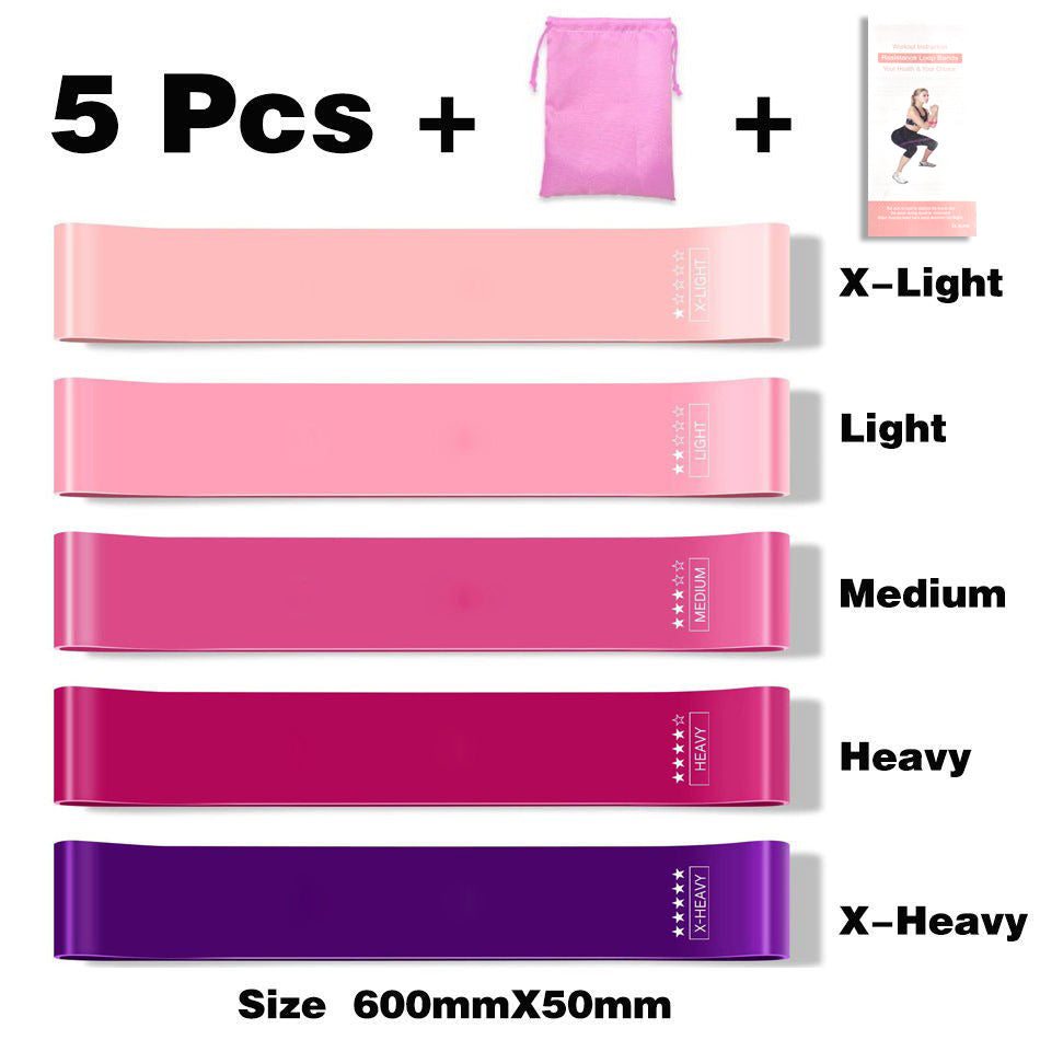 Fitness Resistance Bands Elastic Exercise Yoga Training Bands