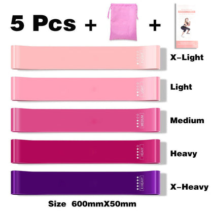 Fitness Resistance Bands Elastic Exercise Yoga Training Bands