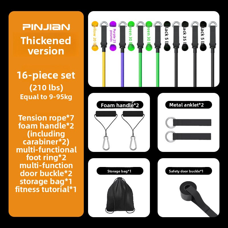 Fitness Resistance Bands Set with Handles