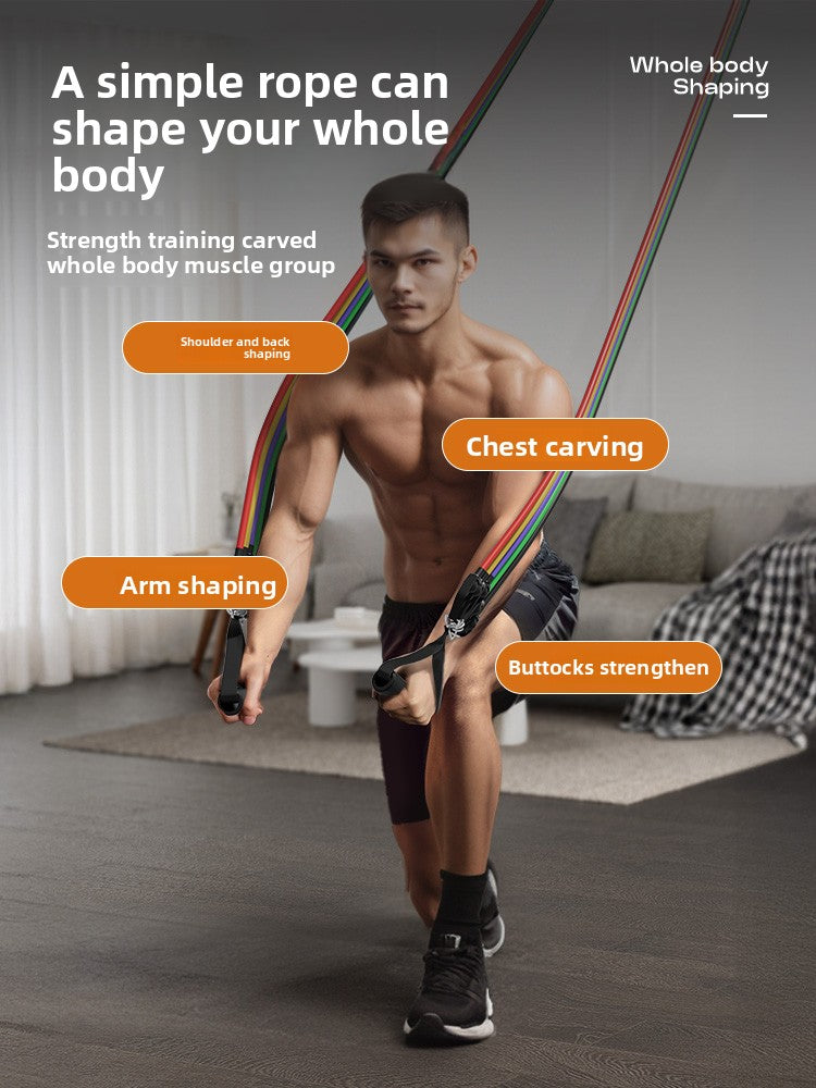 Fitness Resistance Bands Set with Handles