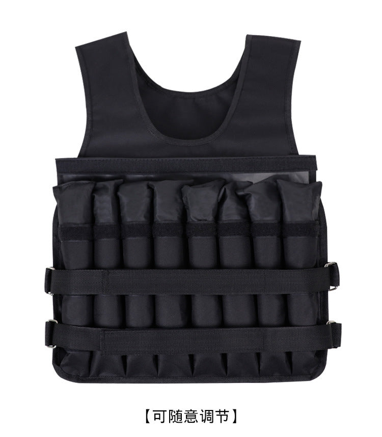 Fitness running weighted vest