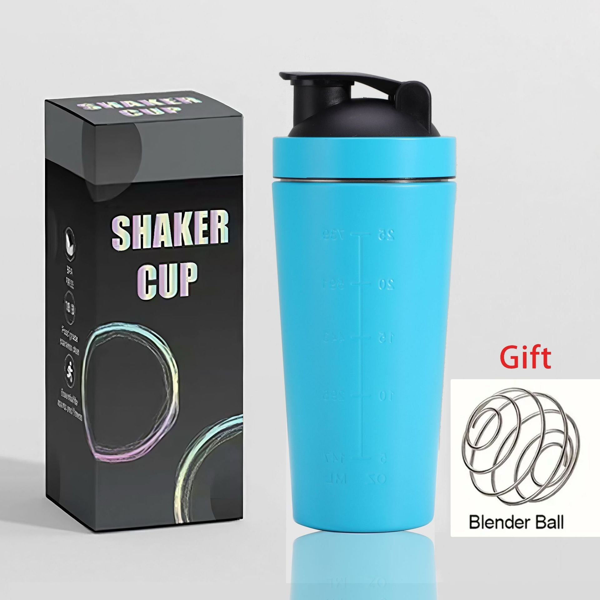 Fitness-specific jiggling cup