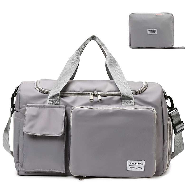 Fitness Sports Bag with Shoe Compartment