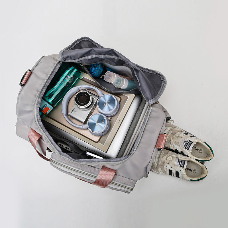 Fitness Sports Bag with Shoe Compartment
