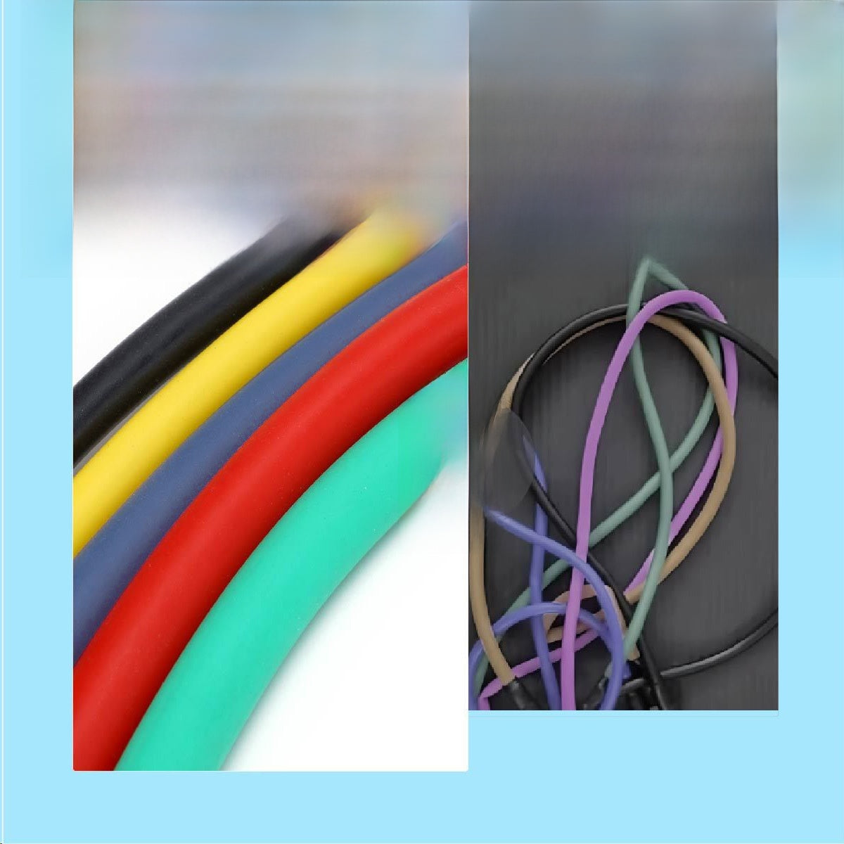 Fitness tension rope