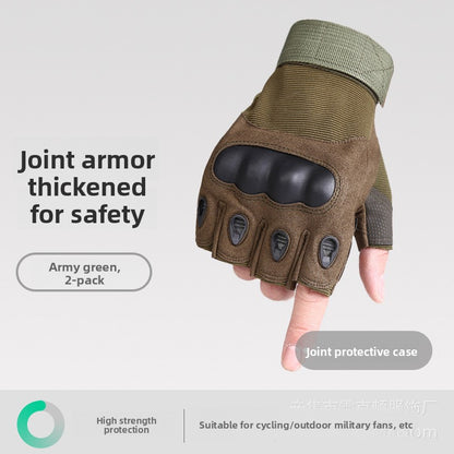 Fitness training five-finger gloves