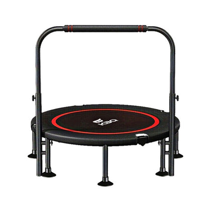 Fitness Trampoline with Safety Handrail