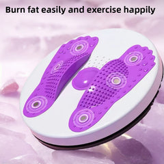 Feet twisted waist plate purple
