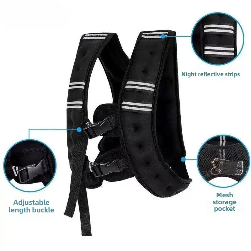 Fitness weighted vest