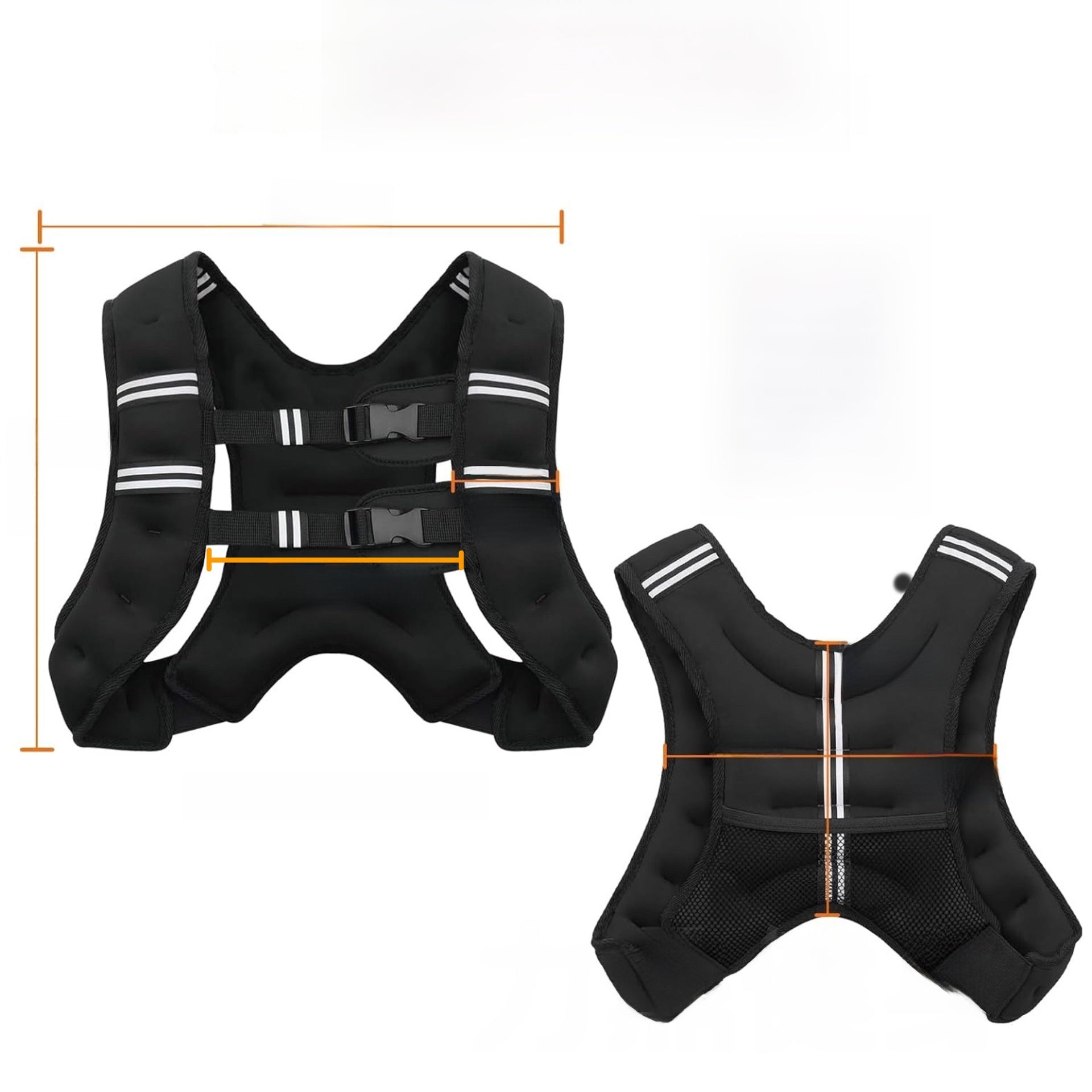 Fitness weighted vest