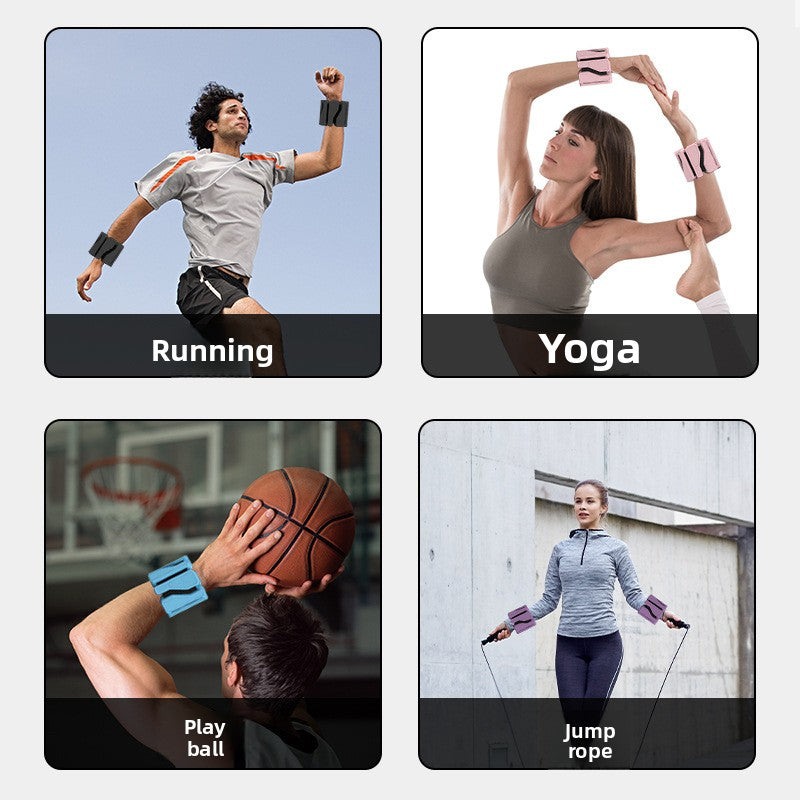 Fitness weighted wristbands