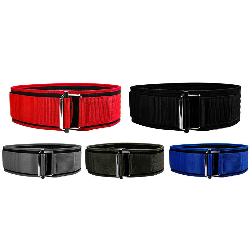 Fitness weightlifting back support belt